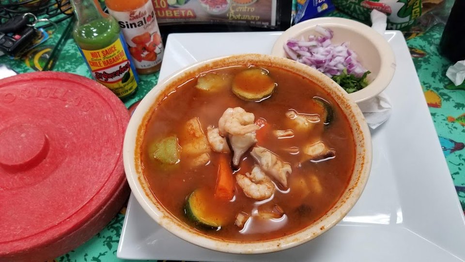 Casuela De Mariscos
